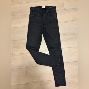 Citizens Of Humanity Women Dark Charcoal Jeans